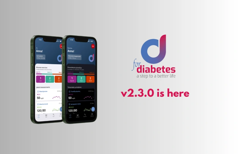 forDiabetes 2.3.0: faster and easier access to your data